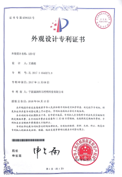 CORE LIGHTING PATENT DETAILS