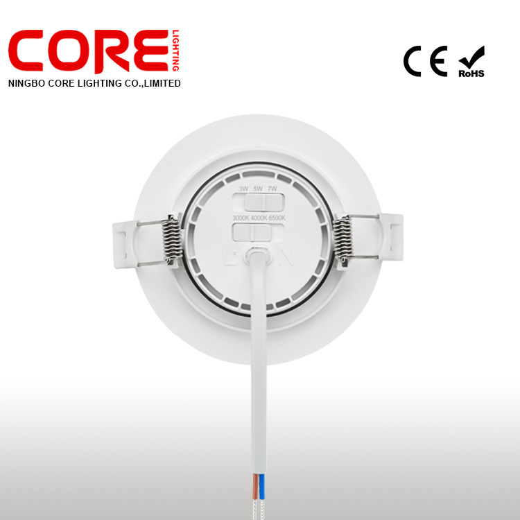 CL3101 Led round DownLight CCT Adjustable wattage adjustable dimmable