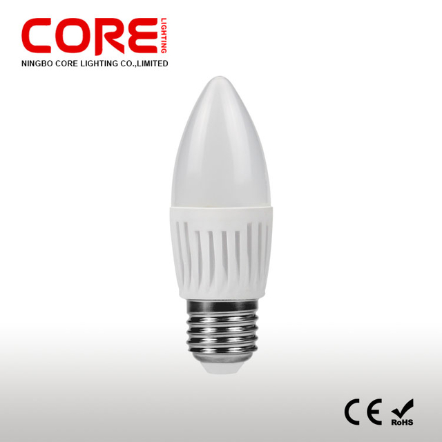 C37 Ceramic LED Candle Bulb 9W (850-1000LM) - E14 / E27 Base