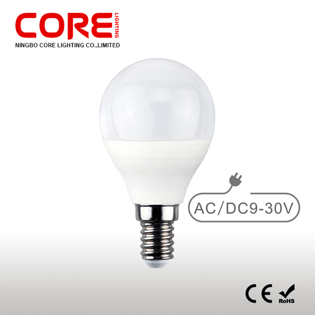 G45 6W LED Bulb AC/DC 9-30V E14 Low Voltage