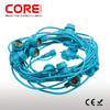 E27 Flat Cable String Lights | IP65 Outdoor Commercial Lighting
