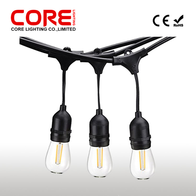 S14 Plastic LED Filament Bulb for String Lights