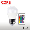 G45 5W RGB LED Bulb E27 with Remote Control Color Changing