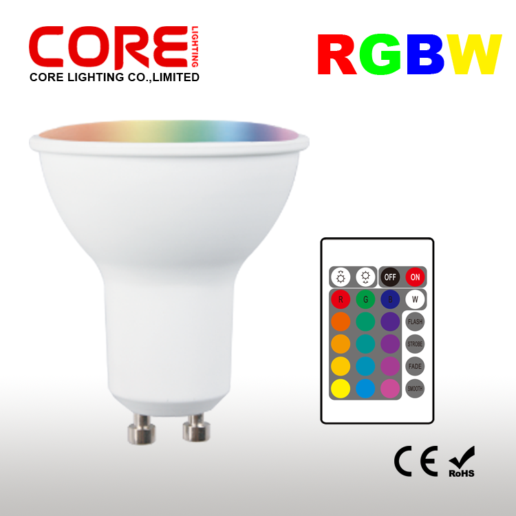 GU10-WP8-5W-RGBW